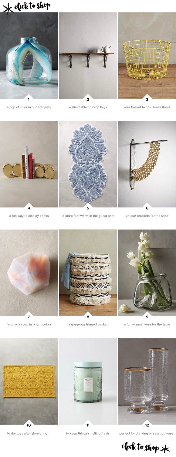 Anthropologie Home Decor — The Fox & She