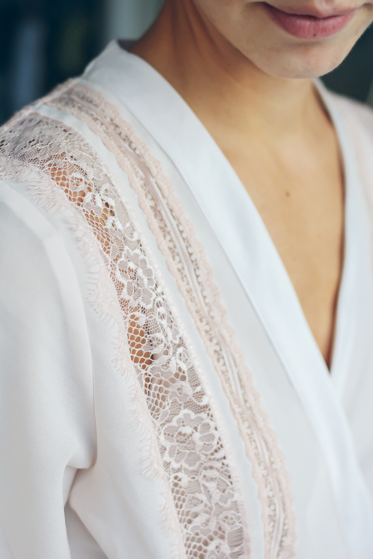 lacy silk robe — via @TheFoxandShe