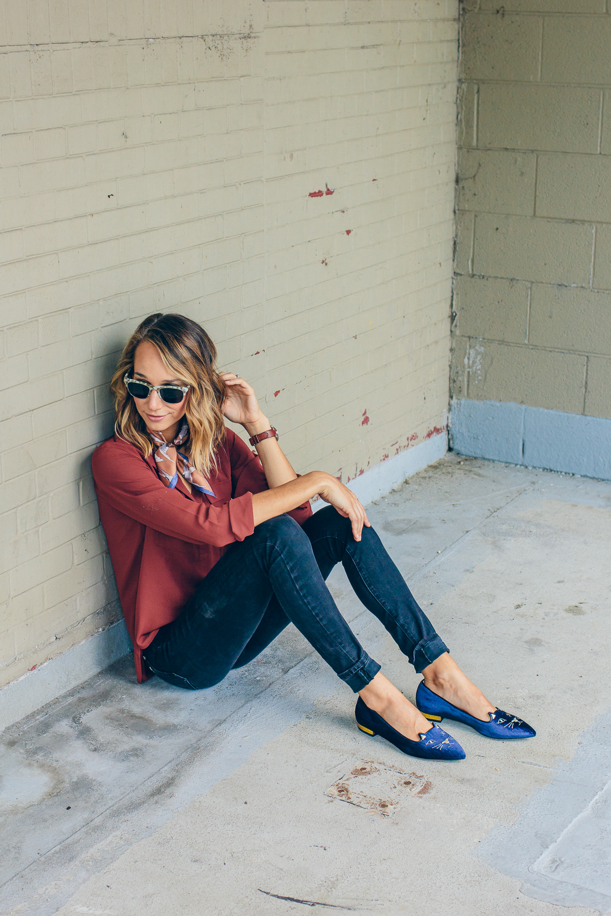 Charlotte Olympia Kitty Flats The Fox And She Chicago Style Blog