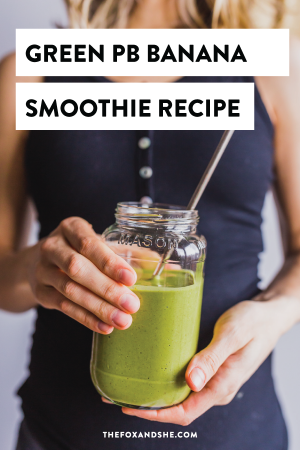 Gut Healing Smoothie Recipe The Fox She Lifestyle Blog