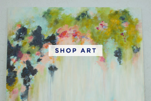 original paintings by blair culwell, the fox and she