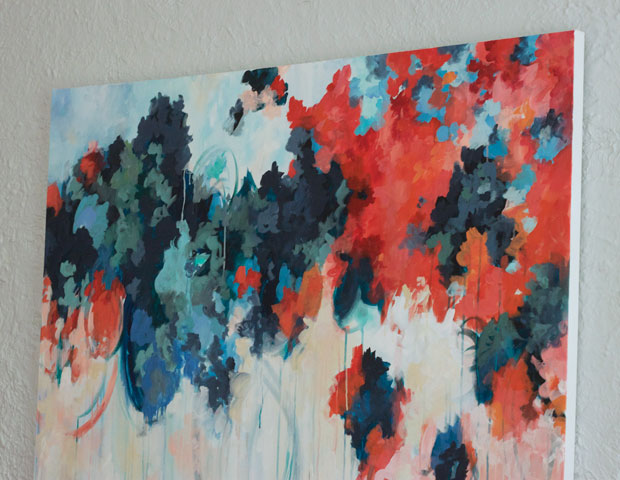 dark and stormy, acrylic on canvas, abstract art, blair culwell, fox and she, the fox shop