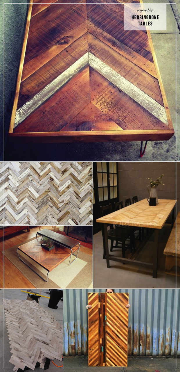 herringbone, table, diy, wood lathe, dining room table, the fox and she, blair culwell