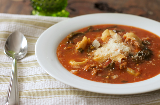 tortellini soup, italian soup, cooking, the fox and she, blair culwell