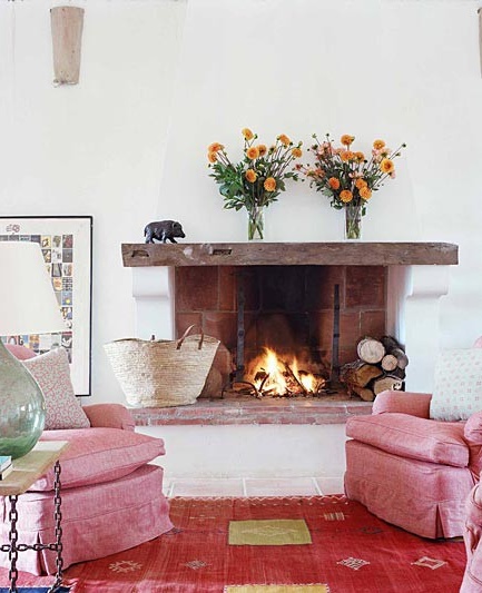 kilim rug, flokati rug, gorgeous interiors, blair culwell, the fox and she