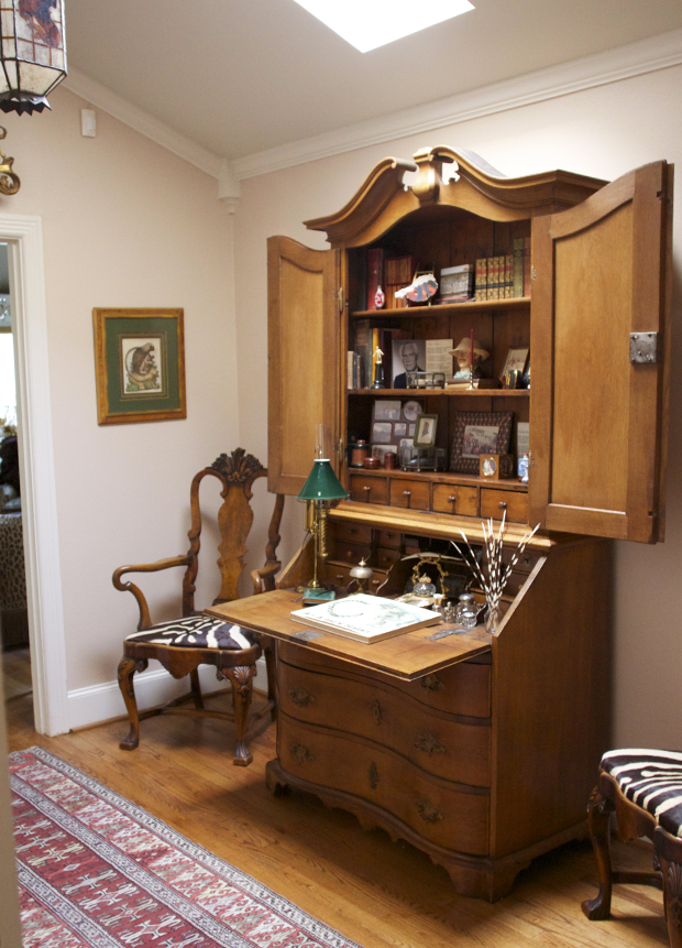 vintage interior, elegant interior, decorating with antiques, blair culwell, the fox and she