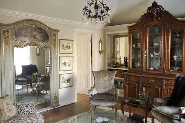 vintage interior, elegant interior, decorating with antiques, blair culwell, the fox and she