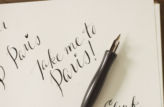 calligraphy, DIY & Crafts, Wedding, blair culwell, fox and she