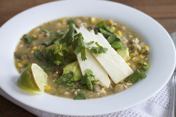 white bean chili, turkey chili, healthy dinner, blair culwell, the fox and she