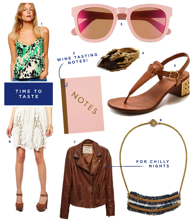 wine country, outfit, summery outfit, the fox and she, blair culwell