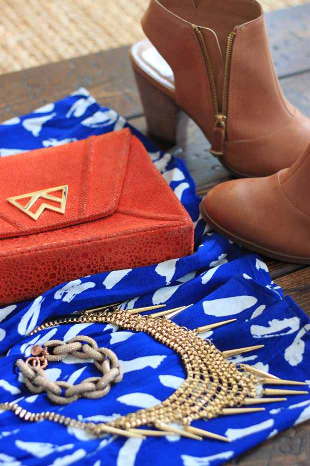 blue anthro dress, floral blazer, kelly wynne, shoe mint heels, blair culwell, fox and she
