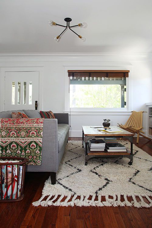 grey couch, navy couch, new apartment, reupholstering, blair culwell, fox and she