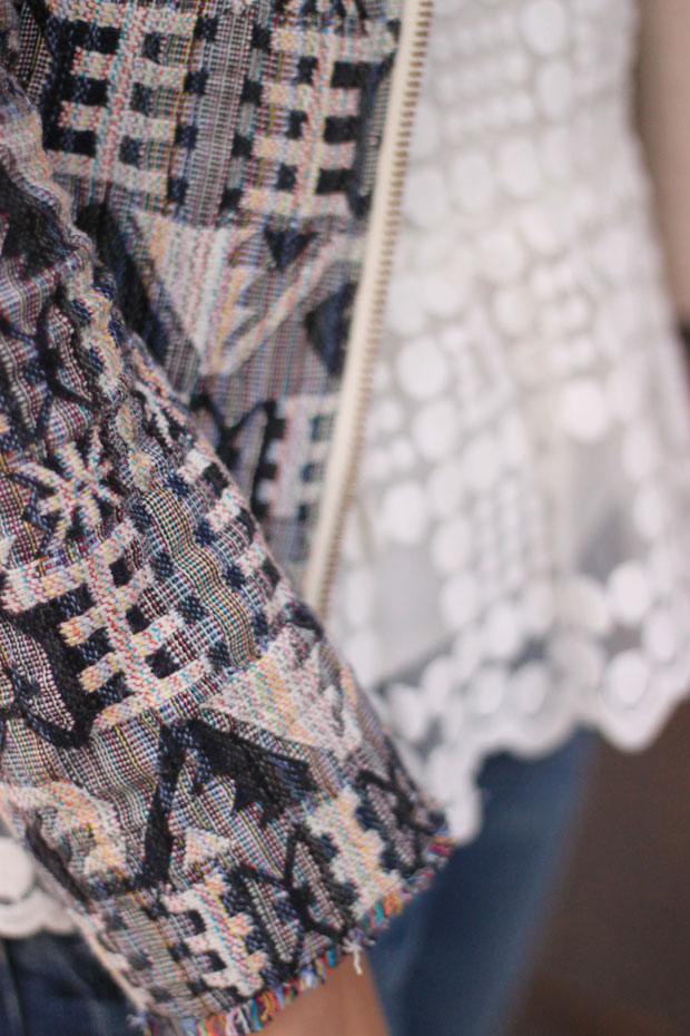 hyphen pilcro denim, boyfriend jeans, lacepane blouse, faifo jacket, anthropologie, fox and she, blair culwell