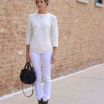White on Ivory