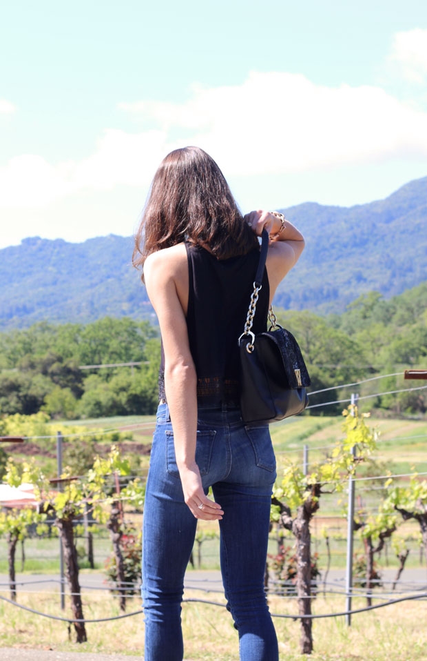crop top, crocheted top, skinny jeans, wary parker sunglasses, fashion blogger, blair culwell, fox and she