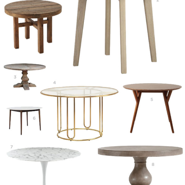 round dining table, marble dining table, small dining table, blair culwell, fox and she