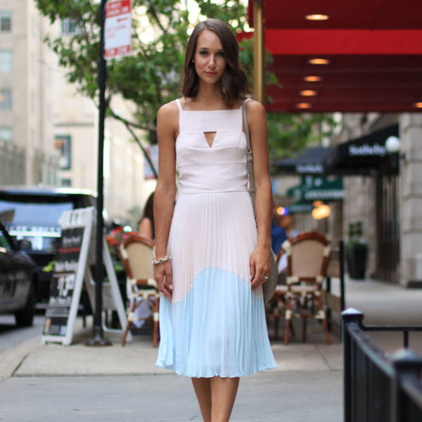 solar spells dress, french connection dress, summer dress, women's fashion, the fox and she, blair culwell