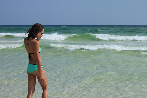 triangl swimwear, neoprene swimsuit, neoprene bikini, seaside florida, blair culwell, the fox and she
