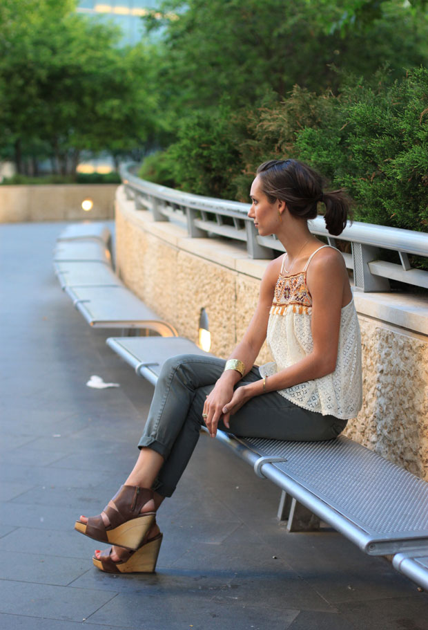 tikal tassel tank, fringed tank top, bohemian tank top, blair culwell, women's fashion, the fox and she