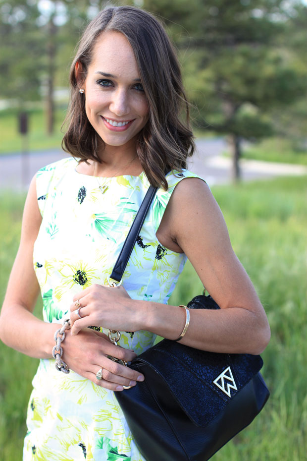 french connection dress, holiday poppy dress, engagement party dress, blair culwell, women's fashion, the fox and she