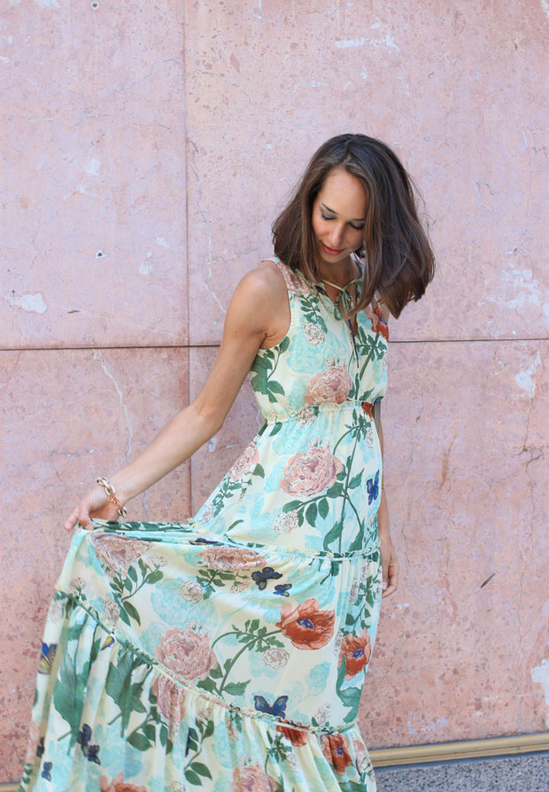 maravilla maxi dress, floral dress, floral maxi dress, summer dress, the fox and she, blair culwell