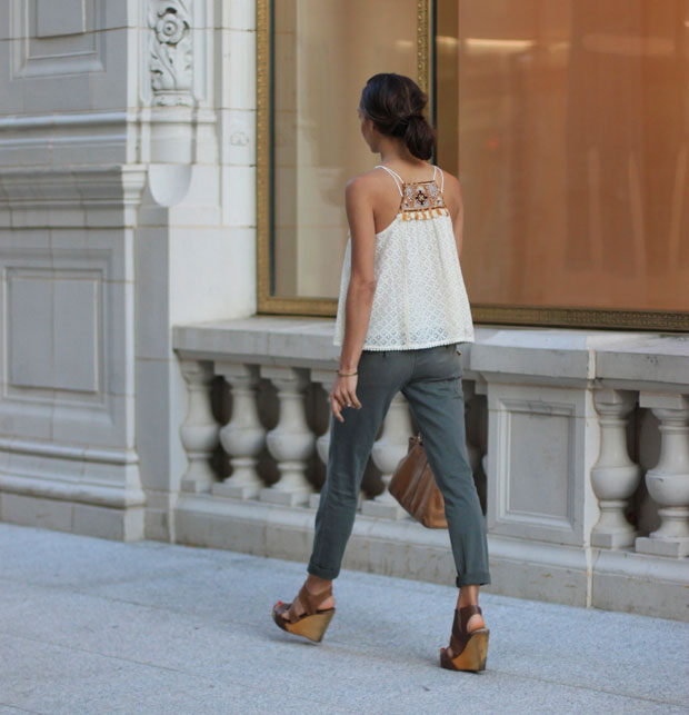 tikal tassel tank, fringed tank top, bohemian tank top, blair culwell, women's fashion, the fox and she