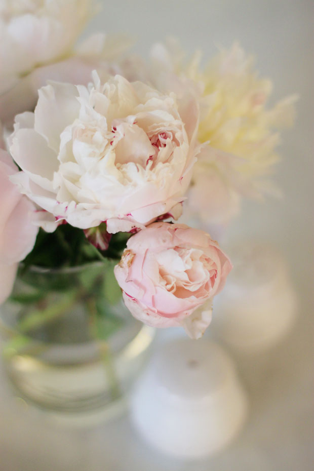 peonies, pink peonies, fresh flowers, interior design, blair culwell, fox and she