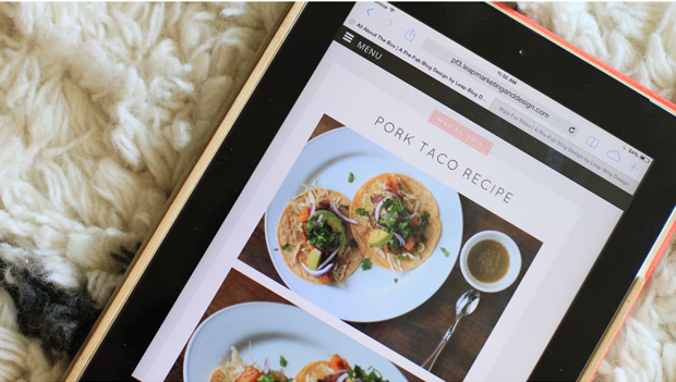 lunching, prefab wordpress themes, leap blog design, fox and she, blair culwell