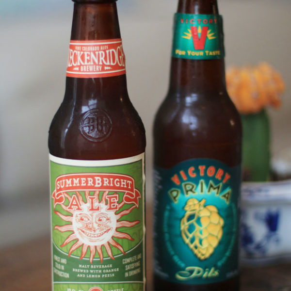 summer brews, his and hers summer beer, breckenridge brewery summer bright, victory prima pils, blair culwell, the fox and she