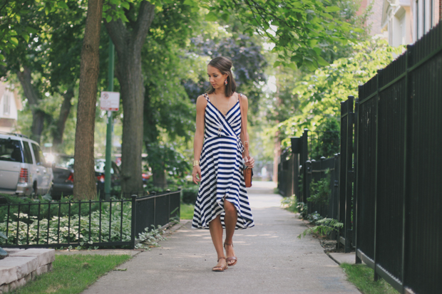vince camuto, vince camuto clothing, striped dress, summer dress, women's fashion, the fox and she, blair culwell