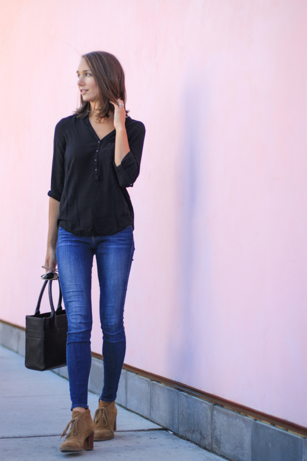 fall style basics, women's clothing, skinny jeans, fall outfit, blair culwell, the fox and she