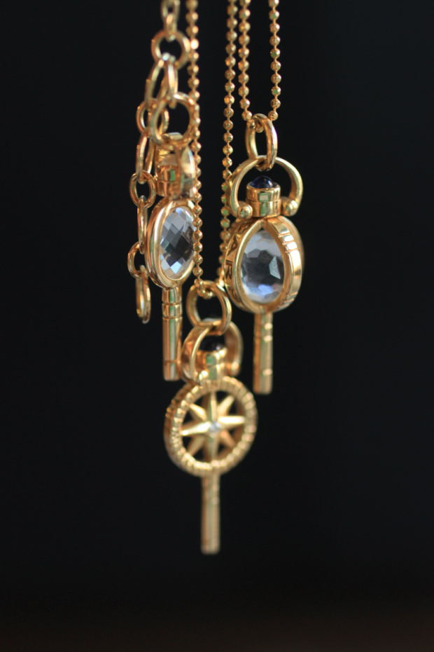 monica rich kosann necklace, monica rich kosann key charm necklace, inspired by travel, copenhagen, blair culwell, the fox and she