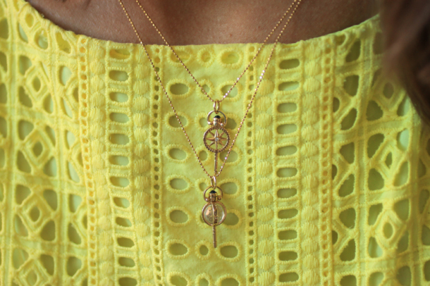 monica rich kosann necklace, monica rich kosann key charm necklace, inspired by travel, copenhagen, blair culwell, the fox and she