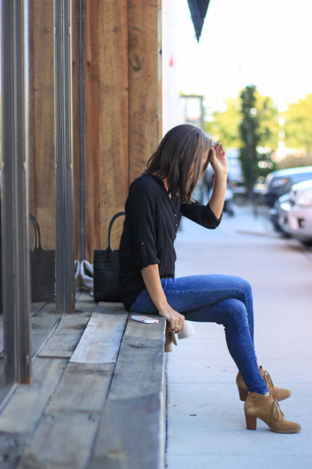 fall style basics, women's clothing, skinny jeans, fall outfit, blair culwell, the fox and she