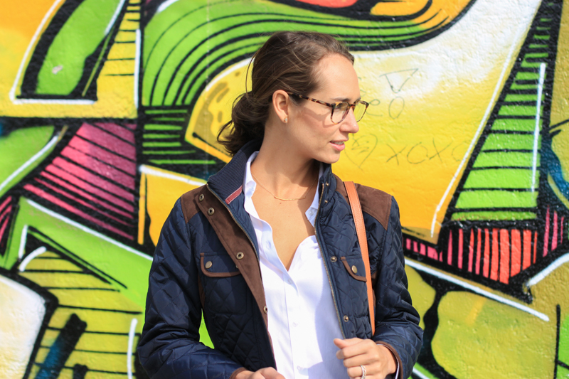 casual weekend outfit, quilted jacket, fall outfit, women's fashion, blair culwell, the fox and she