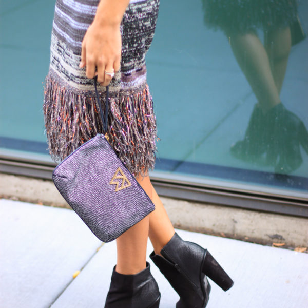 eastlake tee, glinted sweater skirt, fringed skirt, women's fashion, fall outfit, the fox and she, blair culwell