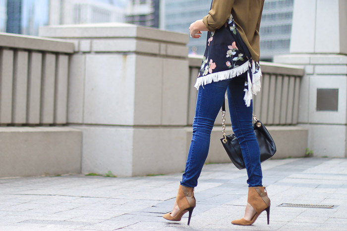 m dot designs, d'orsay pumps, silk blouse, skinny jeans, women's fashion, the fox and she, blair culwell
