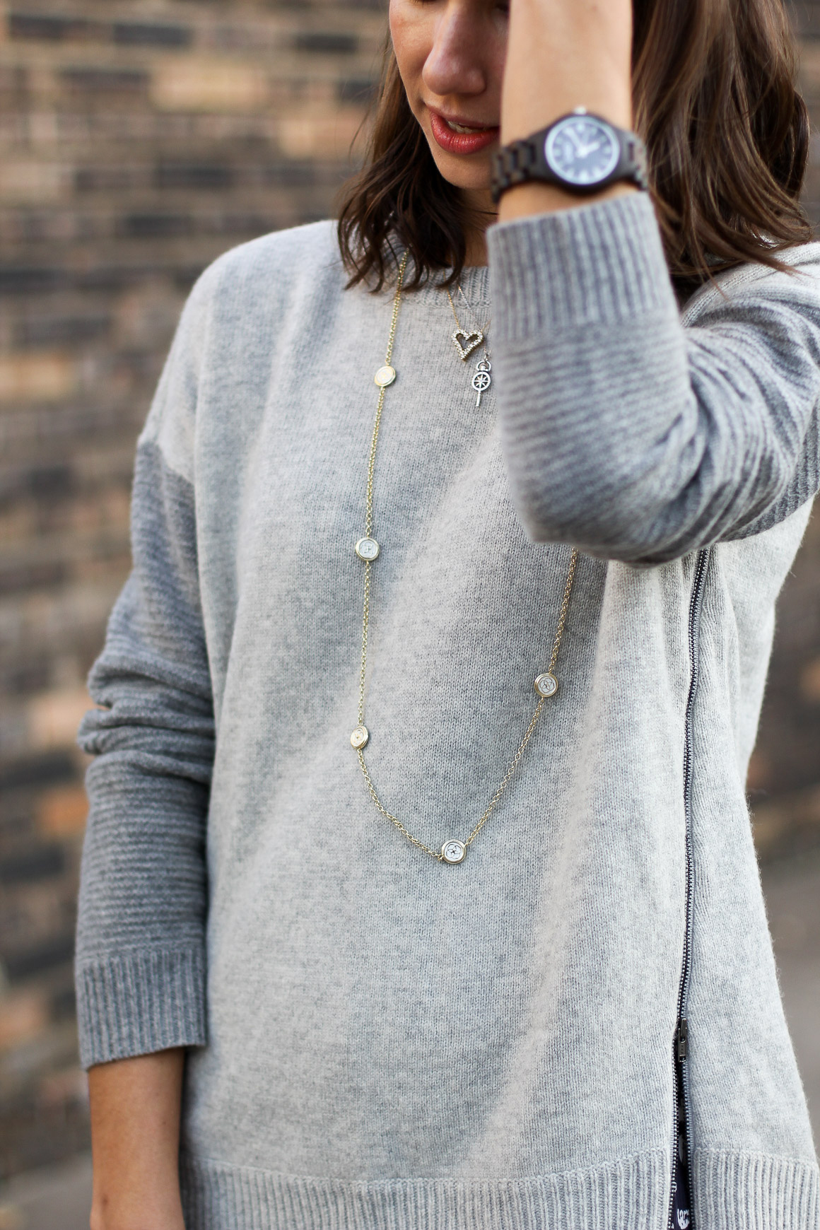 jcrew sweater, side zip sweater, leather booties, women's fashion, blair culwell, the fox and she