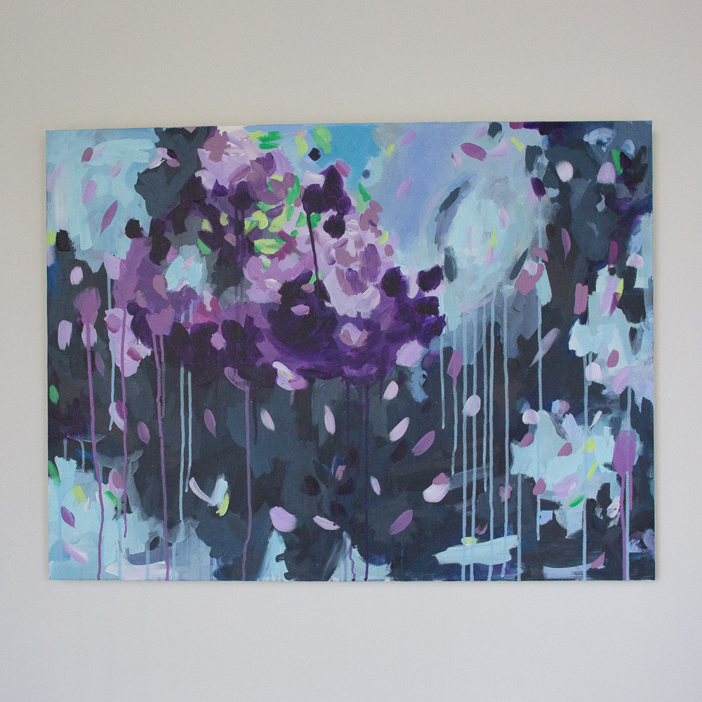abstract painting, abstract art, interior design, the fox and she, blair culwell