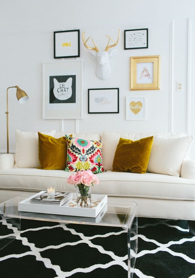 antlers in decor, decorating with antlers, interior design, decorating, blair culwell, the fox and she