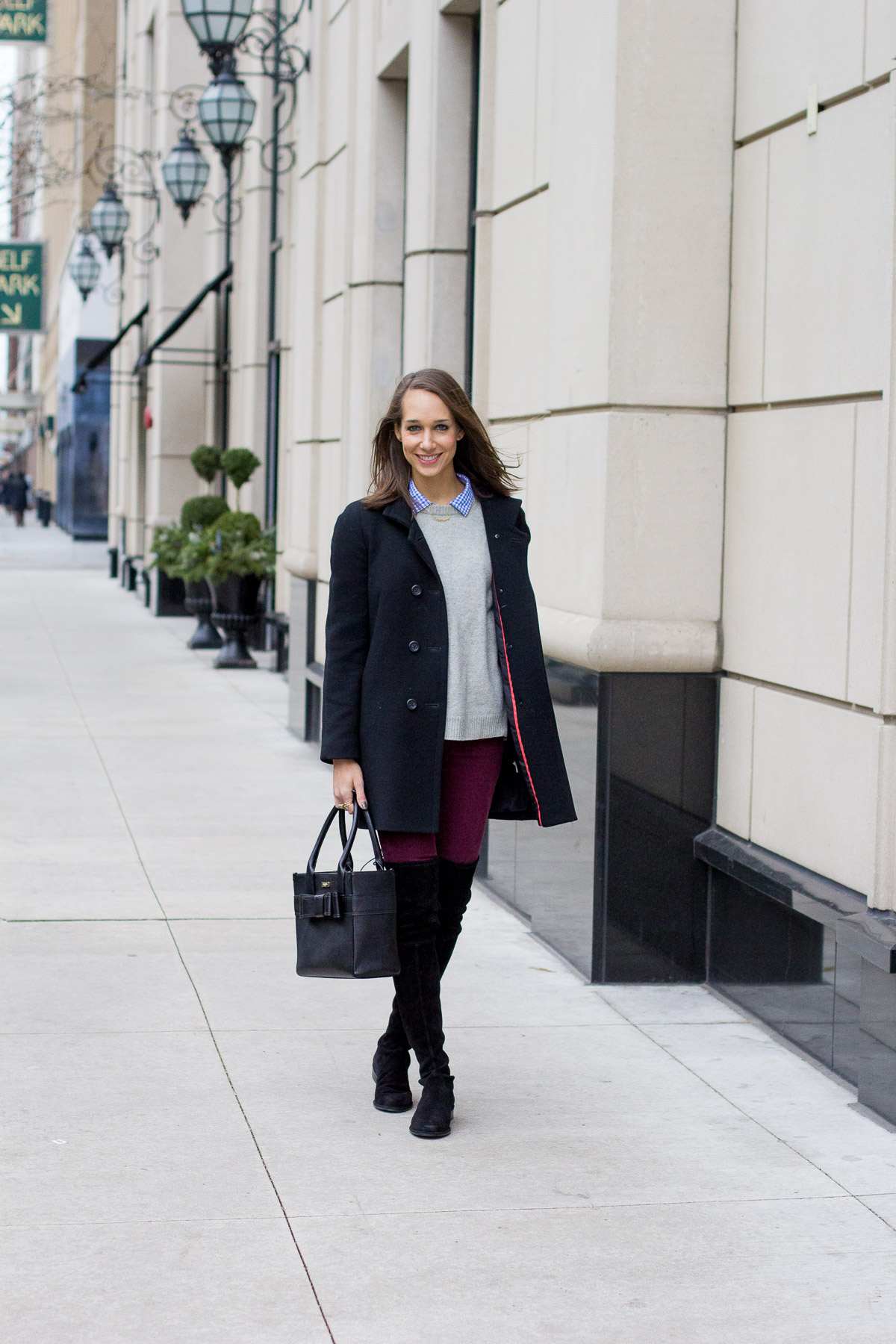 over the knee boots, lowland boots, side-zip sweater, women's fashion, blair culwell, the fox and she