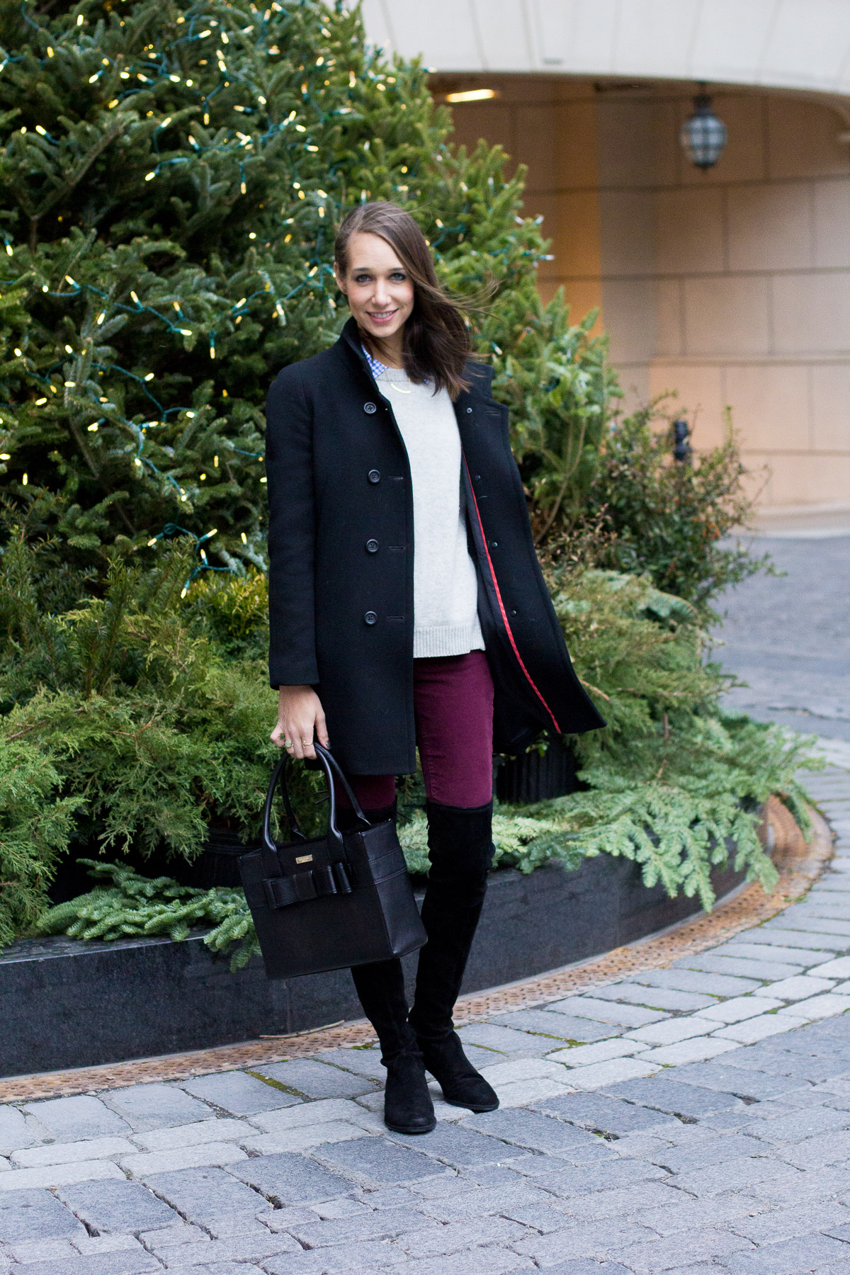 over the knee boots, lowland boots, side-zip sweater, women's fashion, blair culwell, the fox and she