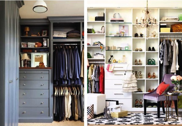walk-in closets, closet envy, closet design, for the home, blair culwell, the fox and she