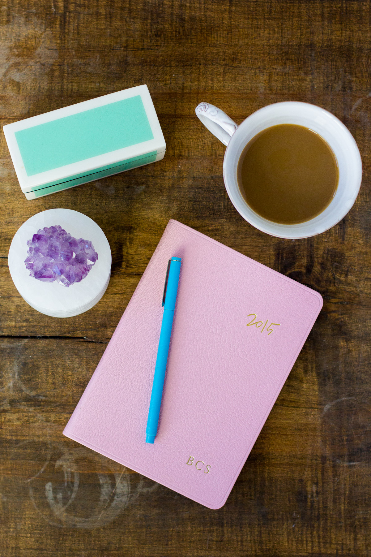 new year resolutions, graphic image planner, with love from kat collection, new intentions, blair culwell, the fox and she