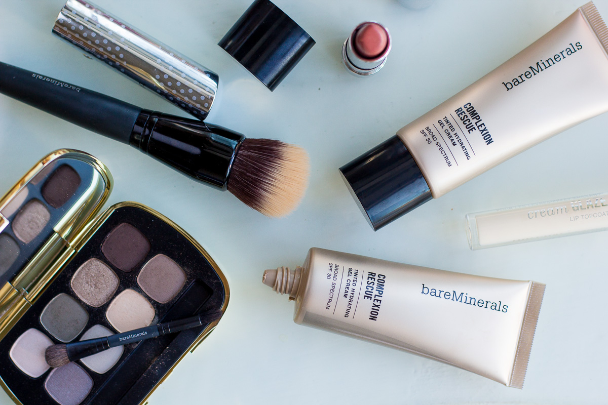 bare minerals, complexion rescue, healthy winter skin, skincare, blair culwell, the fox and she
