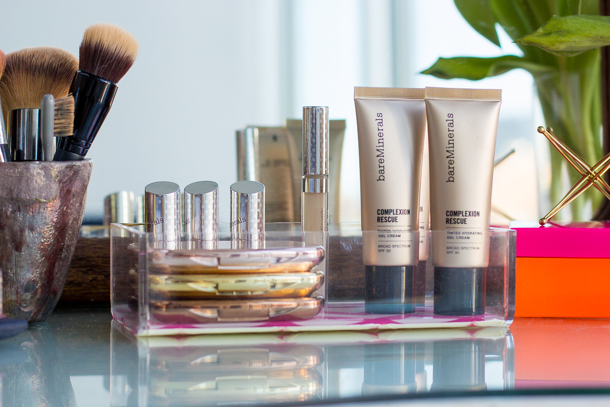 bare minerals, complexion rescue, healthy winter skin, skincare, blair culwell, the fox and she