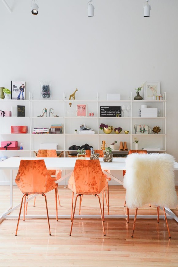 office inspiration, dream office, inspiring workspace, the fox and she, blair culwell staky