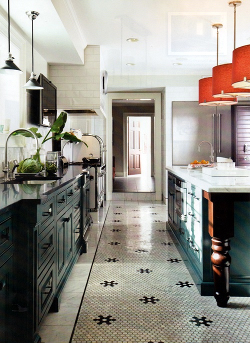 beautiful kitchens, dream kitchen, all white kitchen, colorful kitchen, butcher block countertops, blair staky, the fox and she