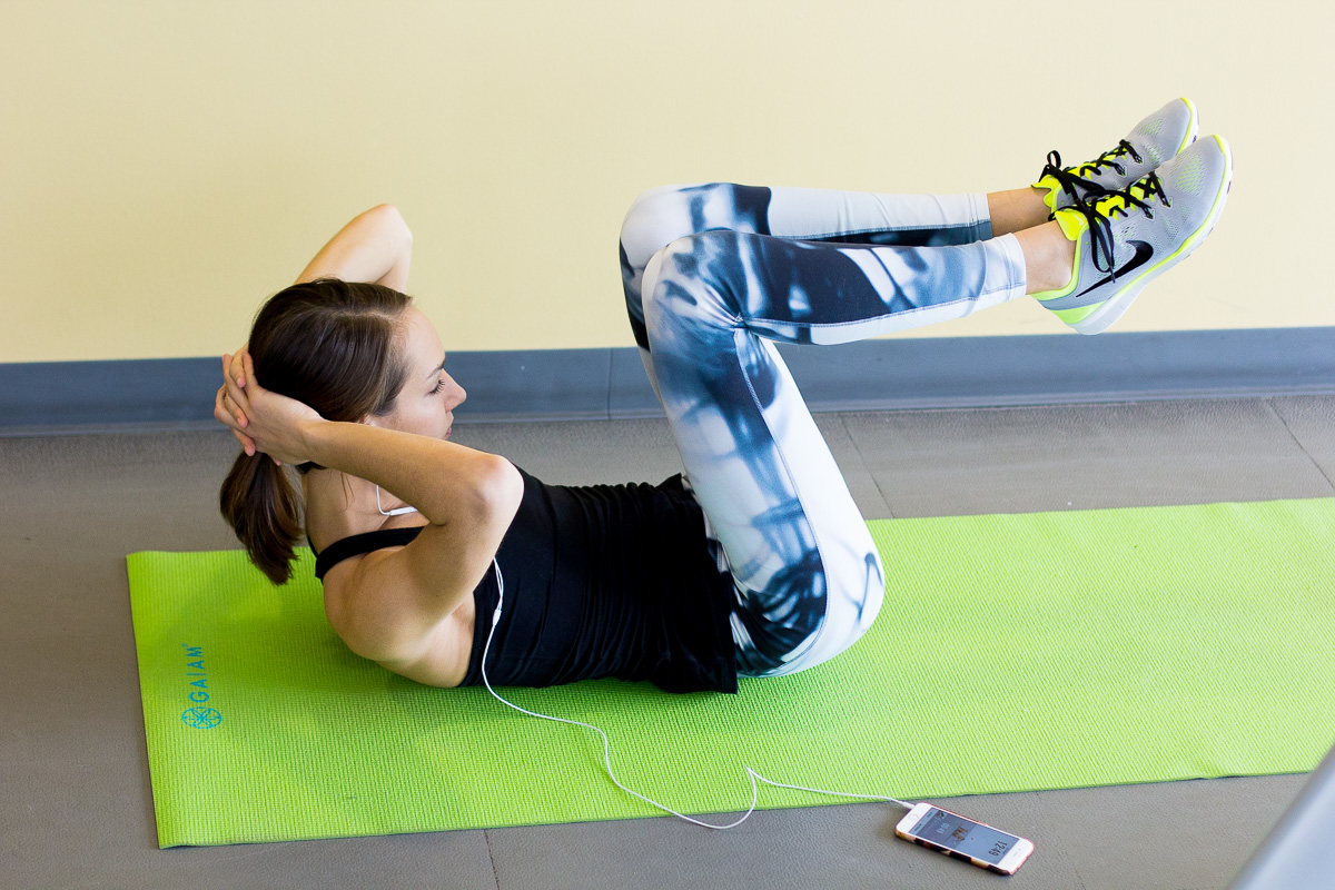 ntc workouts, workout at home, workout app, nike apparel, nike free 5.0, blair culwell staky, the fox and she