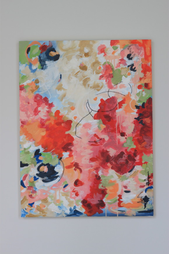 abstract art, art prints, affordable artwork, blair culwell staky, the fox and she